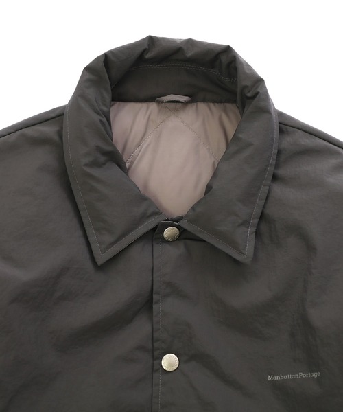 Manhattan Portage（マンハッタンポーテージ）の「Reversible Coach Dowm Jacket TAION（ダウンジャケット/コート・メンズ・チャコールグレー/ネイビー/カーキ/ブラック・X-LARGE/LARGE/MEDIUM/SMALL）」の6枚目の写真