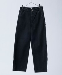 【金子恵治 × UNION HERCULES MADE】ブラックデニムオーバーサイズペインターパンツ