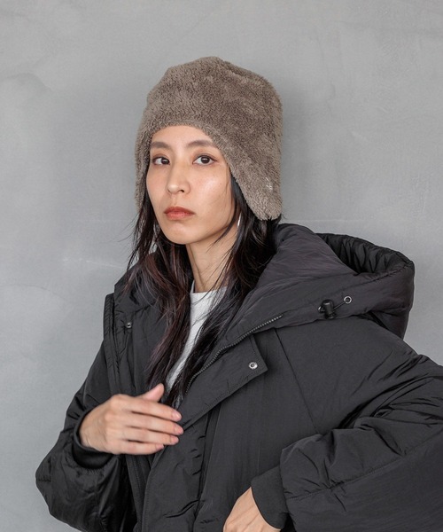 HEREIAM】NEWERA/BEANIE MINK F（ニットキャップ/ビーニー）｜NEW ERA