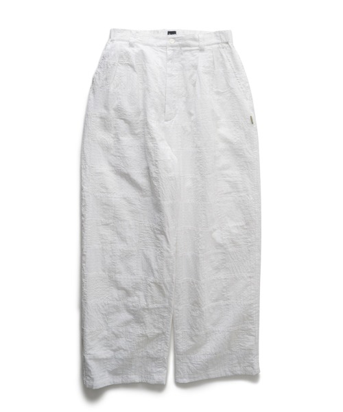 Subciety（サブサエティ）の「Patchwork slacks（スラックス・メンズ・ブラック/ホワイト・SMALL/MEDIUM/LARGE/X-LARGE）」の6枚目の写真