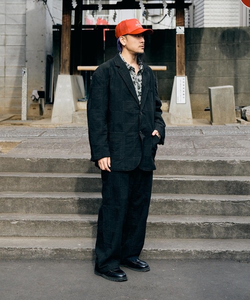 Subciety（サブサエティ）の「Patchwork slacks（スラックス・メンズ・ブラック/ホワイト・SMALL/MEDIUM/LARGE/X-LARGE）」の15枚目の写真