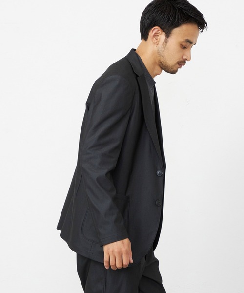 EDWIN(エドウィン)の「EDWIN エドウィン デニスラ URBAN FUNCTION テーラードジャケット デニム ストレッチ 洗える(テーラードジャケット・メンズ・インディゴブルー/ブラック・MEDIUM/LARGE/X-LARGE/SMALL)」の17枚目の写真