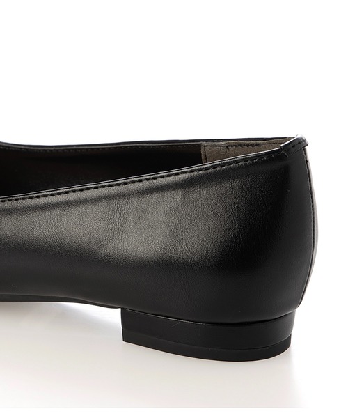 Fin（フィン）の「Vカットフラットシューズ【低反発スポンジ入り】（パンプス・レディース・シルバー/ブラック/パイソン/ゴールド・24cm/23.5cm/23cm/22.5cm/24.5cm）」の8枚目の写真