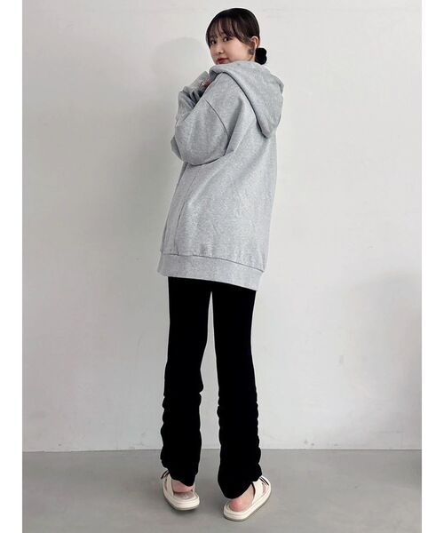 dazzlin（ダズリン）の「【吉田朱里】温感・セラミド加工くしゅくしゅパンツ（その他パンツ・レディース・ブラウン/ブラック・SMALL/MEDIUM/LARGE）」の10枚目の写真