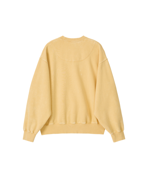 NOHANT(ノアン)の「LONELY/LOVELY WASHED SWEATSHIRT MUSTARD(スウェット・メンズ・イエロー系その他・SMALL/MEDIUM/LARGE)」の7枚目の写真