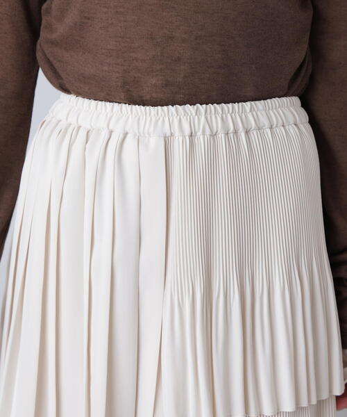 FREE'S MART(フリーズマート)の「◆ランダムプリーツティアードスカート(スカート・レディース・ホワイト/ブラウン/ブラック・SMALL/MEDIUM)」の16枚目の写真
