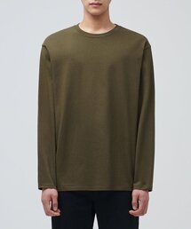 ベーシック長袖Tシャツ[オリーブ]
