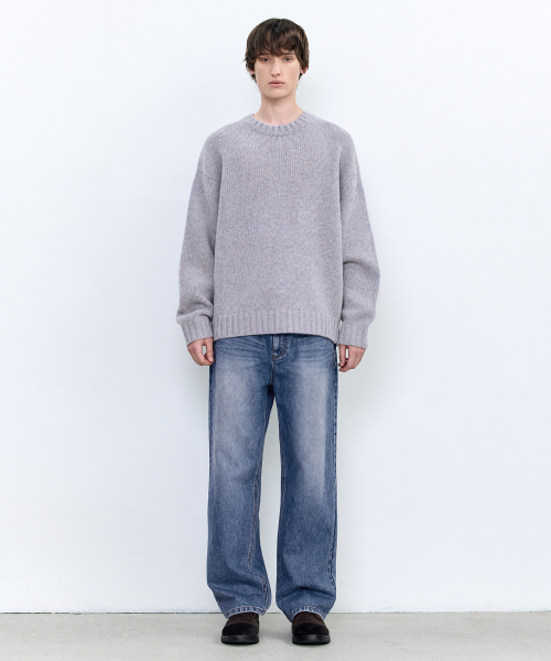 INSILENCE(インサイロンス)の「シャトランドウールクルーネックスウェーターLILAC(ニット/セーター・レディース・その他・SMALL/MEDIUM/LARGE)」の2枚目の写真