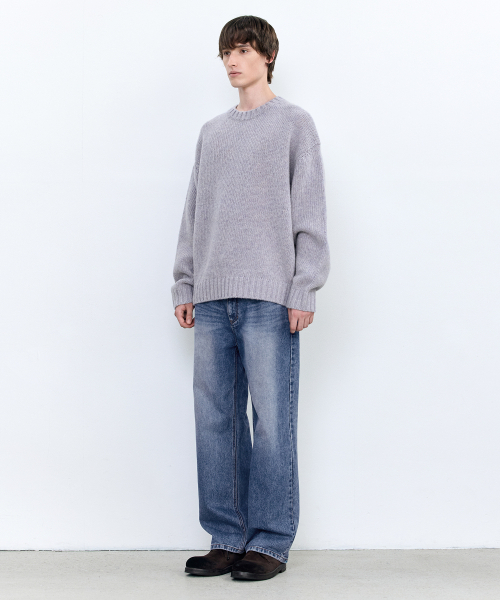 INSILENCE(インサイロンス)の「シャトランドウールクルーネックスウェーターLILAC(ニット/セーター・レディース・その他・SMALL/MEDIUM/LARGE)」の3枚目の写真