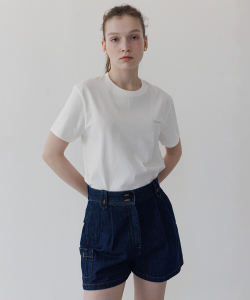 TTUDEMENT(トュードメント)の「PINTUCK SHORTS INDIGO(その他パンツ・レディース・その他・MEDIUM/SMALL)」の1枚目の写真