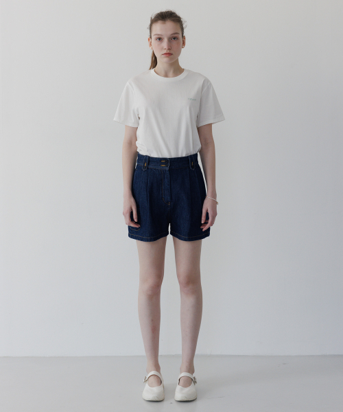 TTUDEMENT(トュードメント)の「PINTUCK SHORTS INDIGO(その他パンツ・レディース・その他・MEDIUM/SMALL)」の4枚目の写真