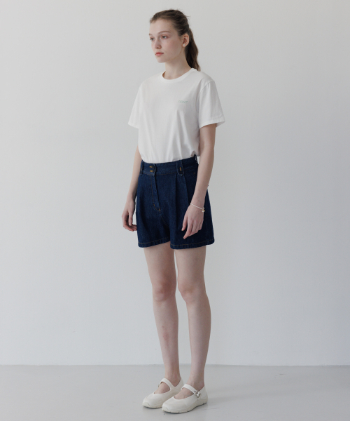 TTUDEMENT(トュードメント)の「PINTUCK SHORTS INDIGO(その他パンツ・レディース・その他・MEDIUM/SMALL)」の5枚目の写真