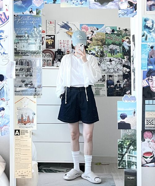 TTUDEMENT(トュードメント)の「PINTUCK SHORTS INDIGO(その他パンツ・レディース・その他・MEDIUM/SMALL)」の8枚目の写真