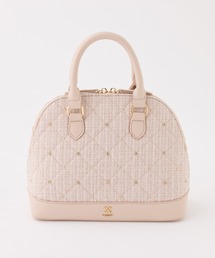 【HolidayCollection】ビジュースタッズ付きバッグ