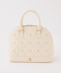 one after another NICE CLAUP | 【ＨolidayCollection】ビジュースタッズ付きバッグ(ハンドバッグ)