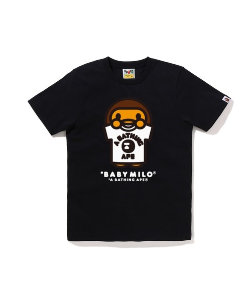 BABY MILO COLLEGE TEE TEE（Tシャツ/カットソー）｜A BATHING APE（ア