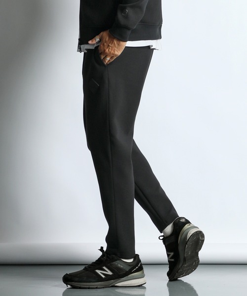 BLACK LABEL〕'SORONA' CLUB PANTS：セットアップ ダンボールニット