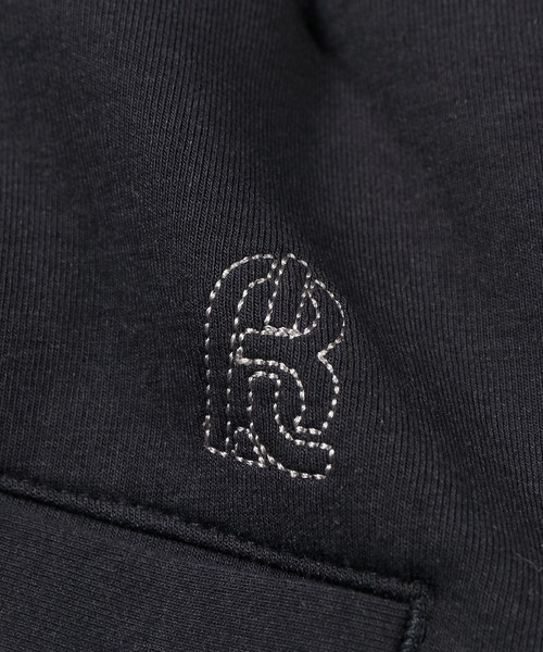 The DUFFER of ST.GEORGE(ザダファーオブセントジョージ)の「〔BLACK LABEL〕"SORONA" CLUB PANTS:セットアップ ダンボールニット テーパードパンツ(スウェットパンツ・メンズ・グレー/ライトグレー/ブラック・X-LARGE/LARGE/MEDIUM/SMALL)」の5枚目の写真