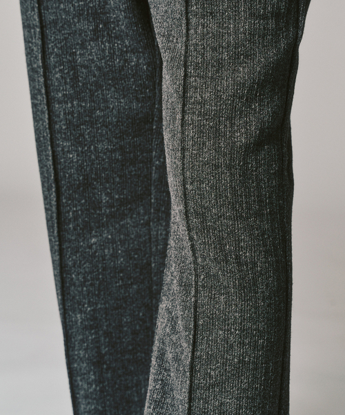 417 EDIFICE（フォーワンセブンエディフィス）の「ニットジャージーイージーパンツ（スラックス・メンズ・チャコールグレー/ブラック/ベージュ・MEDIUM/LARGE）」の14枚目の写真