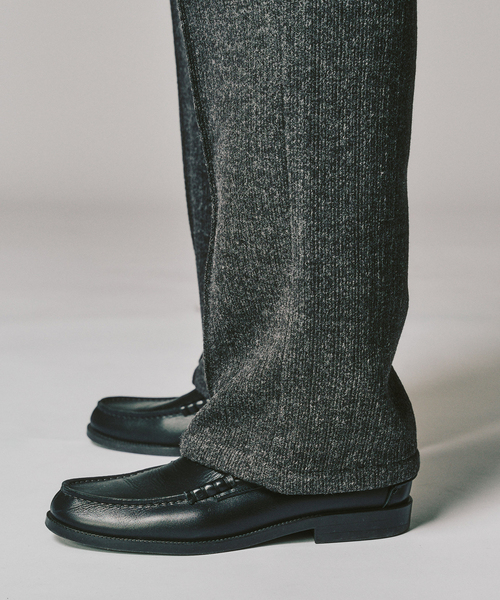 417 EDIFICE（フォーワンセブンエディフィス）の「ニットジャージーイージーパンツ（スラックス・メンズ・チャコールグレー/ブラック/ベージュ・MEDIUM/LARGE）」の15枚目の写真