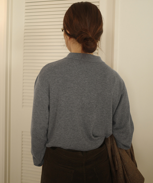 SLOBE IENA（スローブイエナ）の「LOUNA SLOBE別注 ニットポロ（ニット