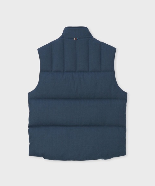 美品希少  ダウンベスト S ポイントアップ】AURORA TEX STAND COLLAR DOWN VEST|オーロラテックス