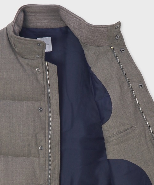 セール】ウールフランネル ダウンベスト / 253131 710Z（ダウンベスト