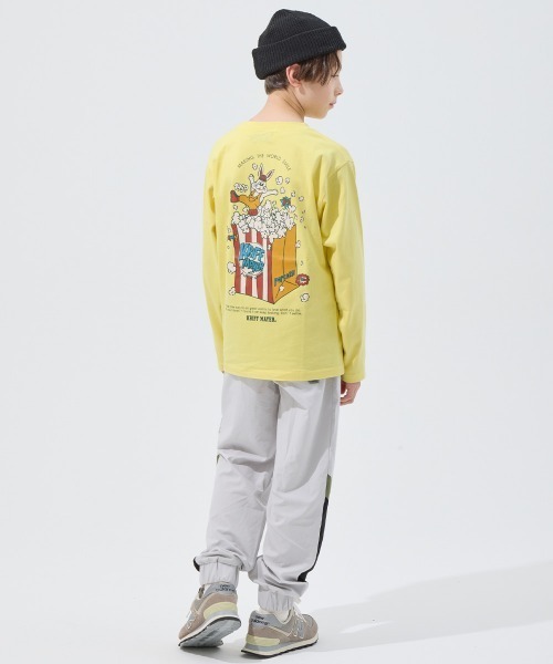 KRIFF MAYER Kid's Collection(クリフメイヤーキッズコレクション)の「【綿100%】クリフラビットロンT(Tシャツ/カットソー・キッズ・チャコール/オフホワイト/ホワイト系その他/イエロー/ネイビー/ミント・150/140/130/120/170/160)」の11枚目の写真