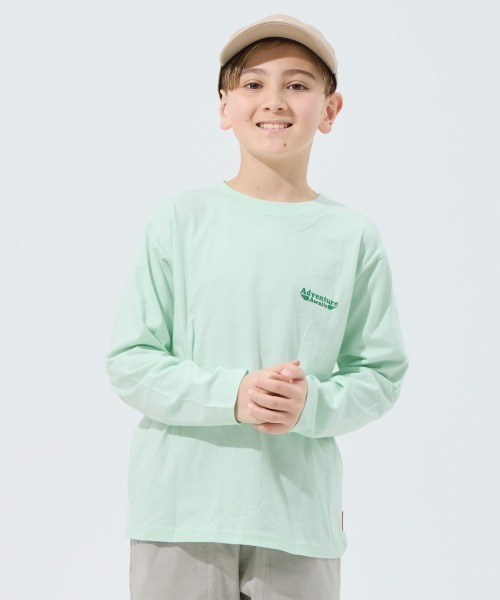 KRIFF MAYER Kid's Collection(クリフメイヤーキッズコレクション)の「【綿100%】クリフラビットロンT(Tシャツ/カットソー・キッズ・チャコール/オフホワイト/ホワイト系その他/イエロー/ネイビー/ミント・150/140/130/120/170/160)」の20枚目の写真