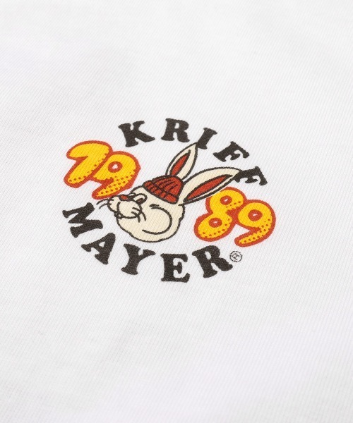 KRIFF MAYER Kid's Collection(クリフメイヤーキッズコレクション)の「【綿100%】クリフラビットロンT(Tシャツ/カットソー・キッズ・チャコール/オフホワイト/ホワイト系その他/イエロー/ネイビー/ミント・150/140/130/120/170/160)」の12枚目の写真