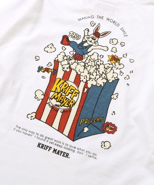 KRIFF MAYER Kid's Collection(クリフメイヤーキッズコレクション)の「【綿100%】クリフラビットロンT(Tシャツ/カットソー・キッズ・チャコール/オフホワイト/ホワイト系その他/イエロー/ネイビー/ミント・150/140/130/120/170/160)」の13枚目の写真