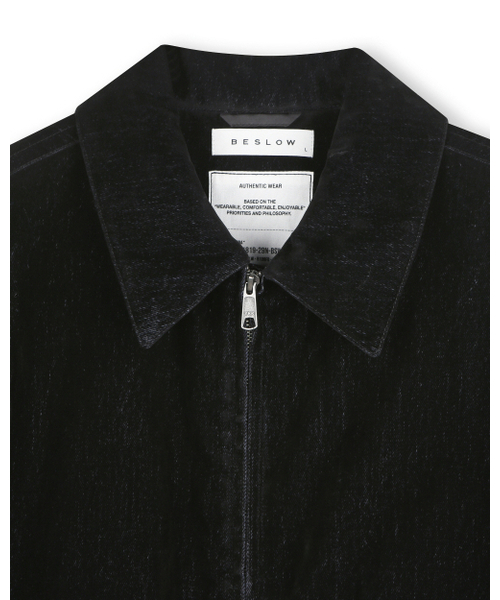 BESLOW(ビースロー)の「VELVET DENIM PADDED BLOUSON BLACK(その他アウター・メンズ・その他・LARGE/X-LARGE/SMALL/MEDIUM)」の2枚目の写真