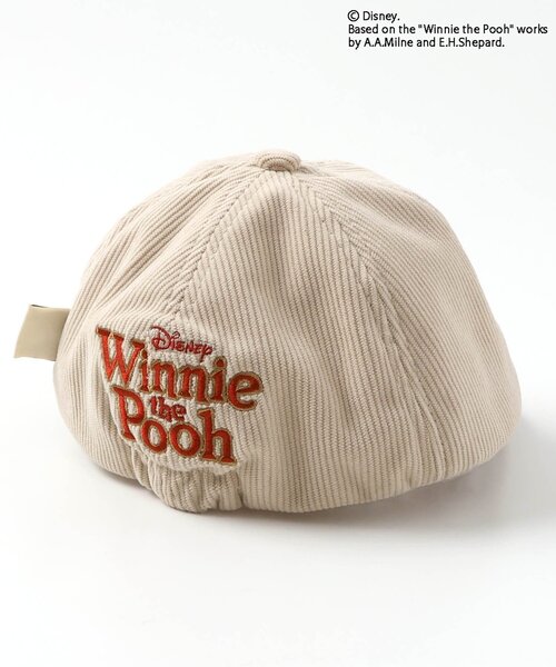 Disney（ディズニー）の「ディズニーキャラクター くまのプーさん/キャップ（キャップ・キッズ・ベージュ/インディゴブルー・46/48）」の8枚目の写真