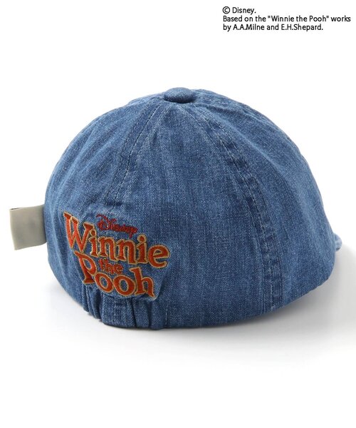 Disney（ディズニー）の「ディズニーキャラクター くまのプーさん/キャップ（キャップ・キッズ・ベージュ/インディゴブルー・46/48）」の9枚目の写真