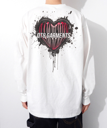 OC Rawberry x QT8 Heart Long Sleeve (Ivory)