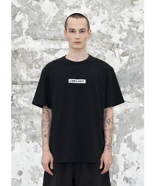 LIMELIGHT APPAREL(ライムライトアパレル)の「アパレルボックスロゴTシャツ(ブラック/ホワイト)(Tシャツ/カットソー・メンズ・その他・SMALL/MEDIUM/LARGE/X-LARGE)」の1枚目の写真