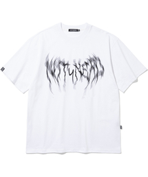 NOT4NERD(�m�b�g�t�H�[�i�[�h)��Thunder Blur Logo T-Shirts - White(T�V���c/�J�b�g�\�[)