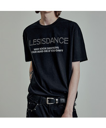 LMOOD（エルムード）の「ジュエルトリミングハーフTシャツブラック（Tシャツ/カットソー）」