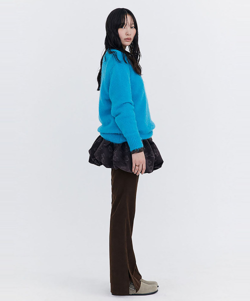 WNDERKAMMER（ブンダーカンマー）の「コーデュロイセミブーツカットパンツ_ブラウン（その他パンツ・レディース・その他・X-SMALL/SMALL/MEDIUM）」の10枚目の写真