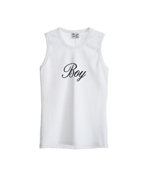 FROM ARLES（フロムアルル）の「90SビンテージスリーブレスBOY / ホワイト（Tシャツ/カットソー）」