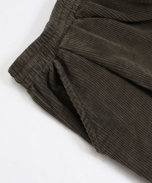 CAMEL WORK(キャメルワーク)の「ワイドコーデュロイカッティングカーゴパンツ(グリーン)(その他パンツ・メンズ・その他・MEDIUM/LARGE)」の5枚目の写真