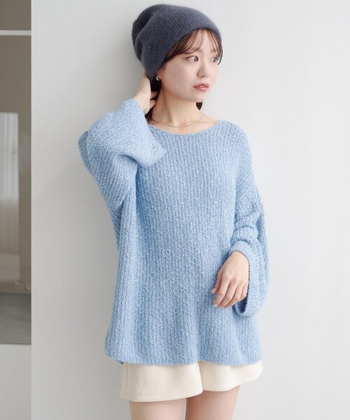 archivio ⭐️青 ニットセーター サイズ48 archivio｜アルチビオの