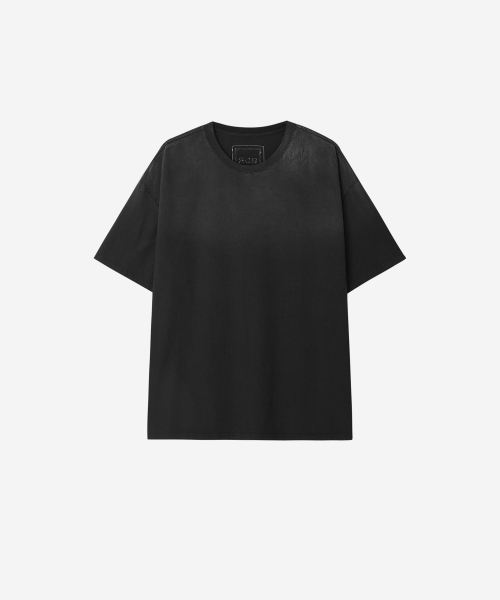BLR(ビーエルアール)の「Raw Cut Square Patched Washing T-shrits (Over-fit)(Tシャツ/カットソー・メンズ・その他・SMALL/MEDIUM)」の2枚目の写真