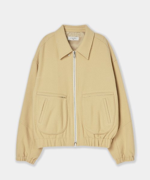 ウールフライトブルゾンメロウ