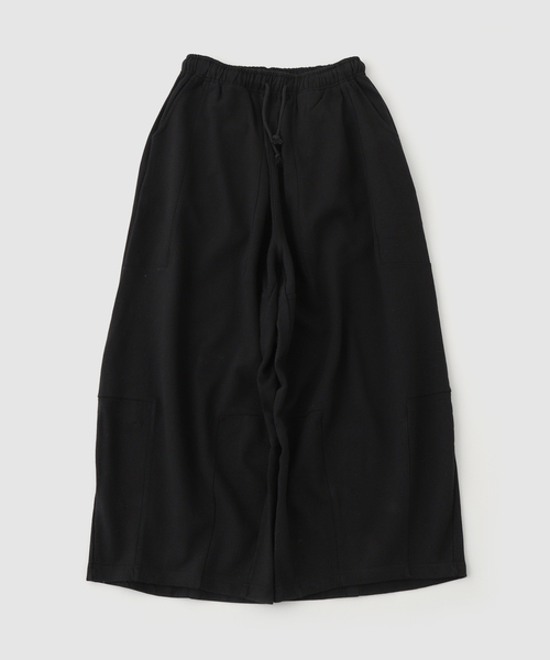 ANGLAN(アングラン)の「ANGLAN / アングラン Paneled Sweat Balloon Pants(スウェットパンツ・メンズ・ブラック/グレー・FREE)」の1枚目の写真