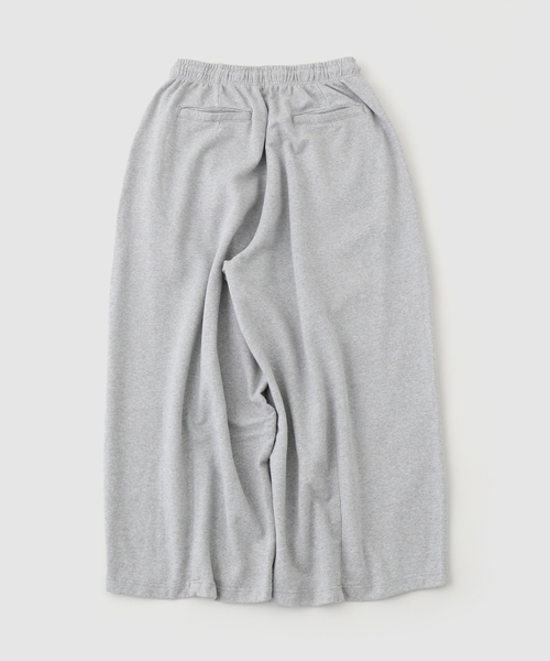 ANGLAN(アングラン)の「ANGLAN / アングラン Paneled Sweat Balloon Pants(スウェットパンツ・メンズ・ブラック/グレー・FREE)」の3枚目の写真