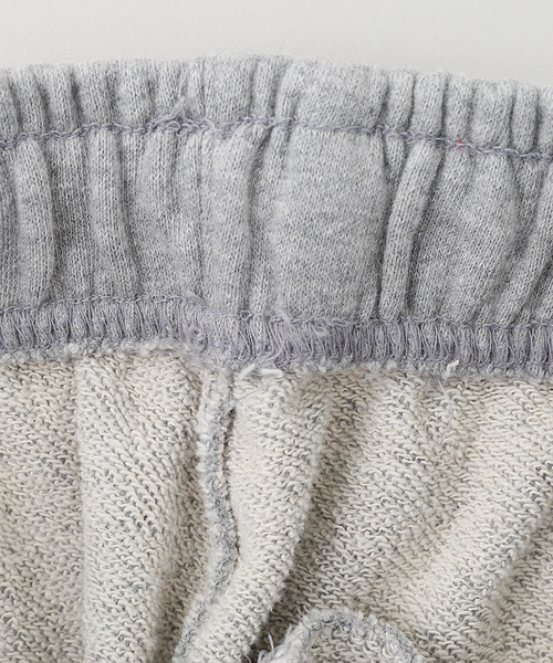 ANGLAN(アングラン)の「ANGLAN / アングラン Paneled Sweat Balloon Pants(スウェットパンツ・メンズ・ブラック/グレー・FREE)」の6枚目の写真