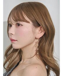 EATME | クローバービジューチェーンピアス(ピアス（両耳用）)