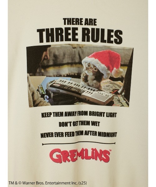Ameri(アメリ)の「GREMLINS PHOTO PRINT SWEAT TOP(スウェット・レディース・スミクロ/アイボリー・FREE)」の21枚目の写真