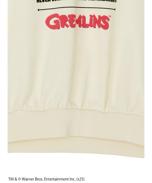Ameri(アメリ)の「GREMLINS PHOTO PRINT SWEAT TOP(スウェット・レディース・スミクロ/アイボリー・FREE)」の14枚目の写真
